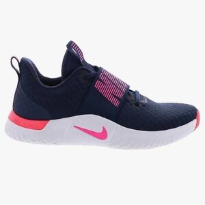 Nike Navy and Pink Athletic Shoes